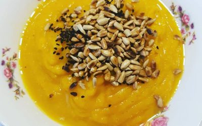 Kokosowy krem z batatów