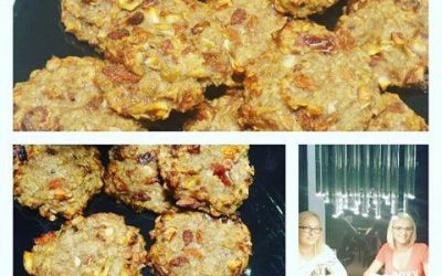 Ciasteczka owsiane z owocami Goji