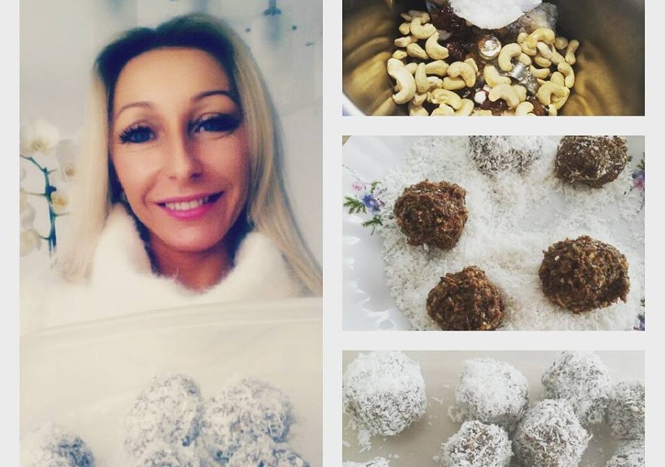 Trufle orzechowo-kokosowe