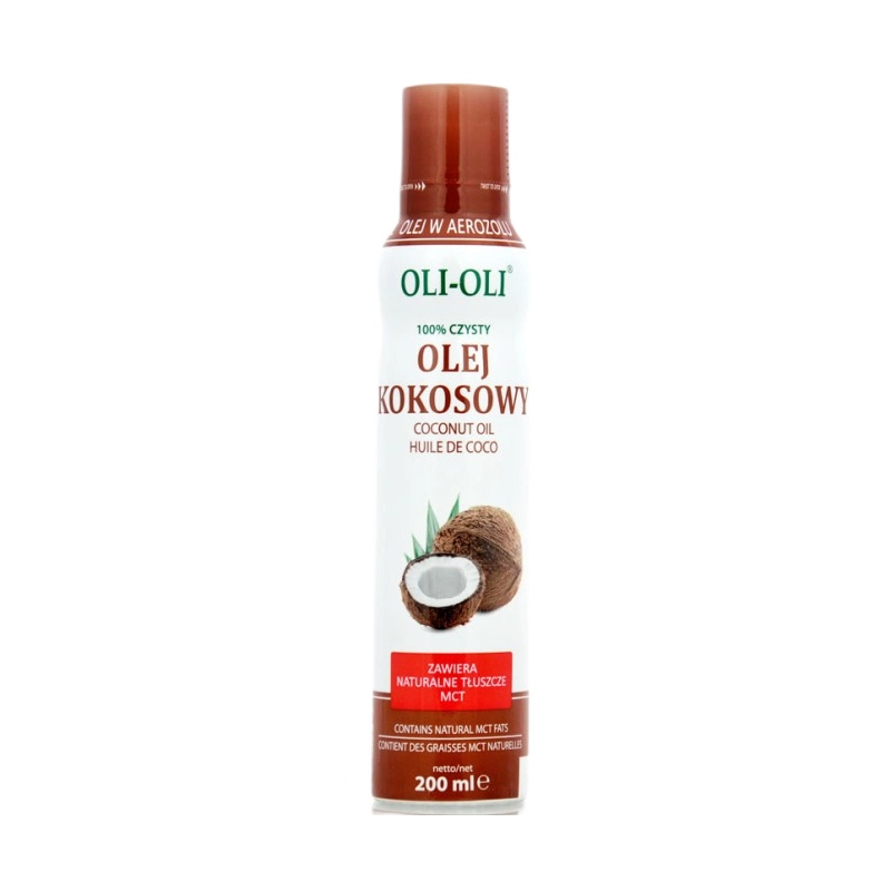 Olej w Sprayu Oli oli Kokosowy 141g beztłuszczowy