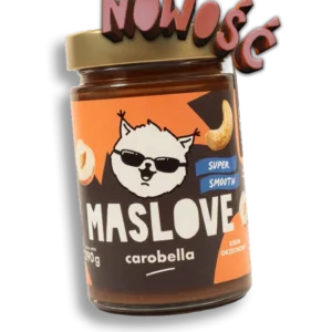 Krem orzechowy z karobem – Carobella